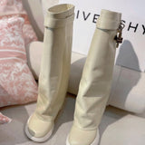 Givenchy Black Platform Heels - Lifestyle Styling Shot