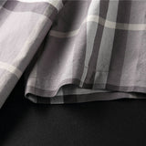 Close-up of Burberry designer clothing craftsmanship