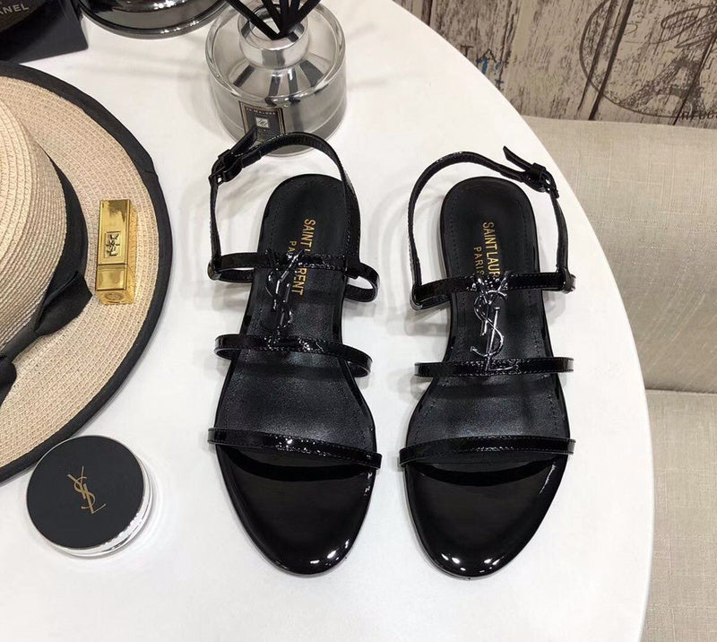 Side profile view of Saint Laurent luxury piece style No.122