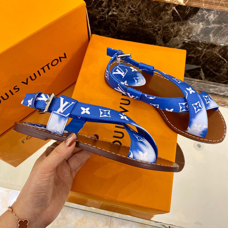 Louis Vuitton designer shoes full view