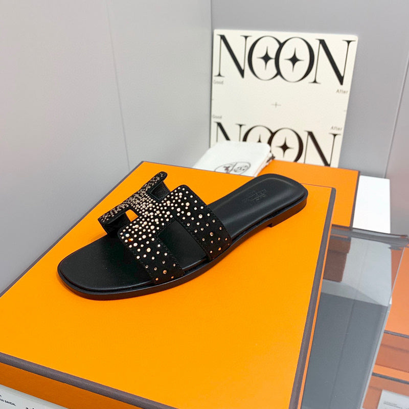 Hermes sandals Style 187 - top view showing design