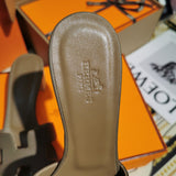 Hermes sandals Style 013 - angled studio shot