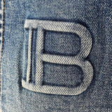 Side profile view of Balmain luxury piece style No.101