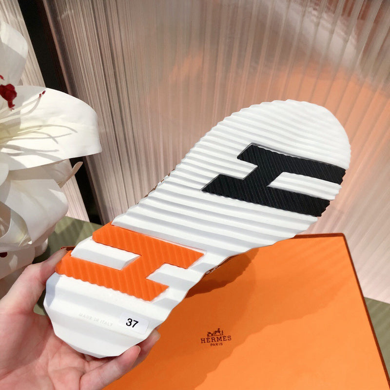 Hermes shoes Style 342 - editorial style shot