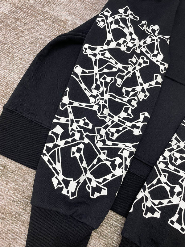 Amiri designer hoodie full view