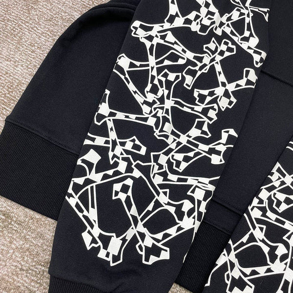 Amiri designer hoodie full view
