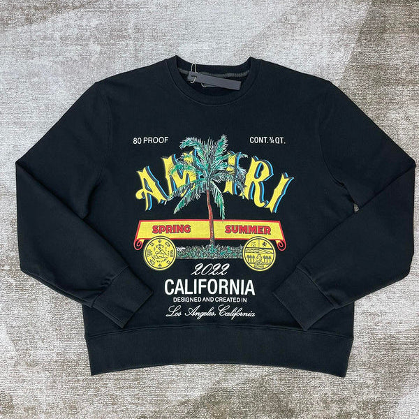 Amiri hoodie front view designer style