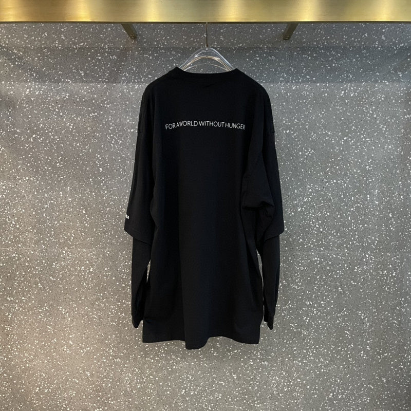 Close-up of Balenciaga designer clothing craftsmanship