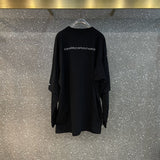 Close-up of Balenciaga designer clothing craftsmanship