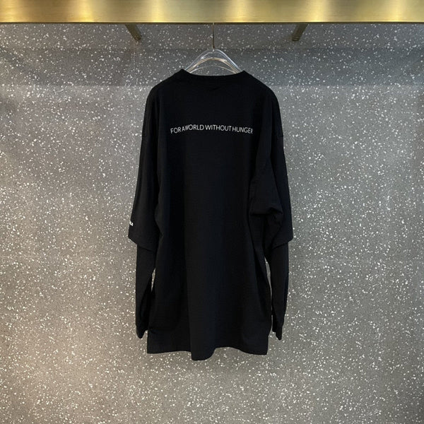 Close-up of Balenciaga designer clothing craftsmanship