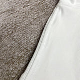 Close-up of Amiri hoodie craftsmanship