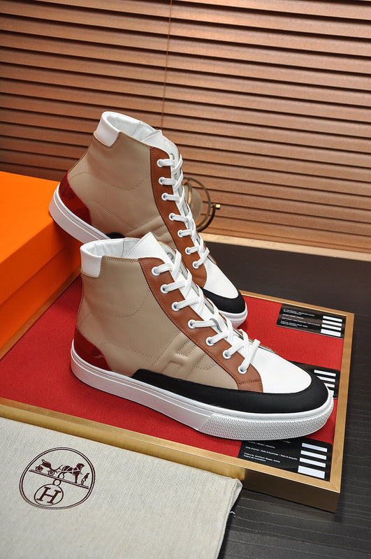 Hermes shoes Style 048 - top view showing design