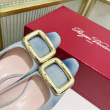 Side profile view of Roger Vivier luxury piece style No.103