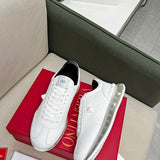 Close-up of Valentino Garavani shoes craftsmanship