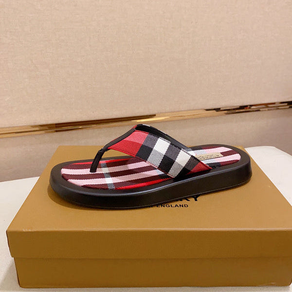 Burberry shoes Style 024 - front view, bold signature style
