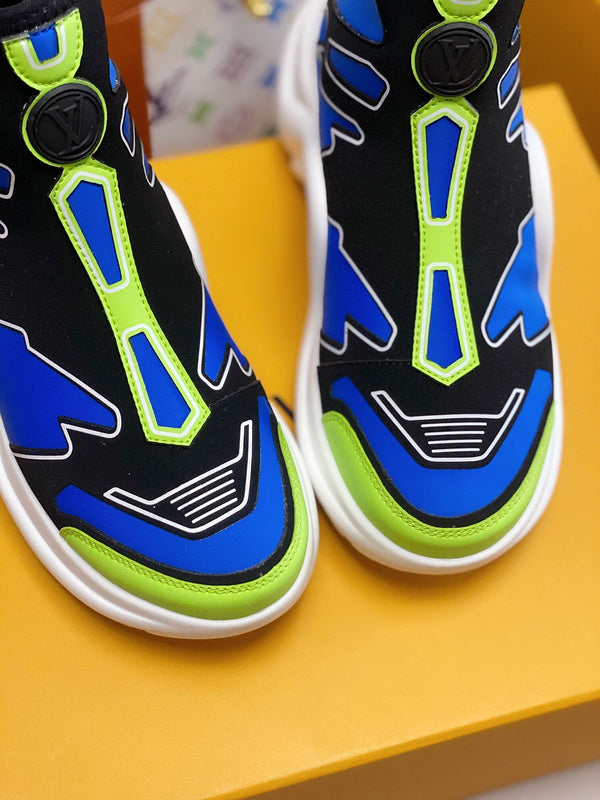 Louis Vuitton designer shoes full view