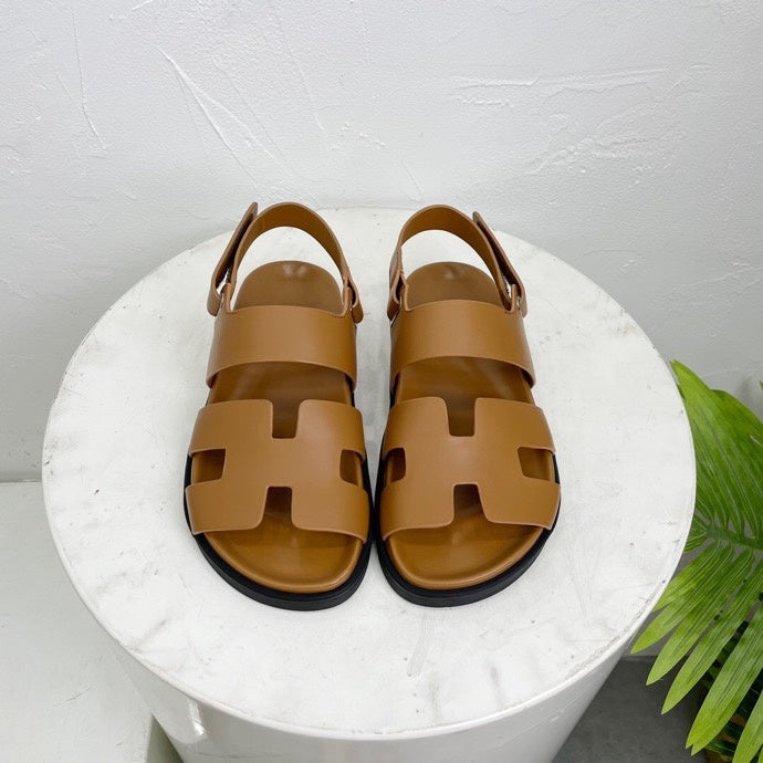 Hermes shoes Style 382 - front view, handcrafted italian detailing