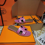 Hermes sandals Style 112 - styled lifestyle view