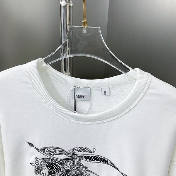 Close-up of Burberry designer clothing craftsmanship