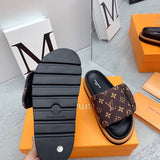 Louis Vuitton shoes Style 385 - back heel detail