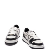 Close-up of Fendi athletic hardware and fine stitching