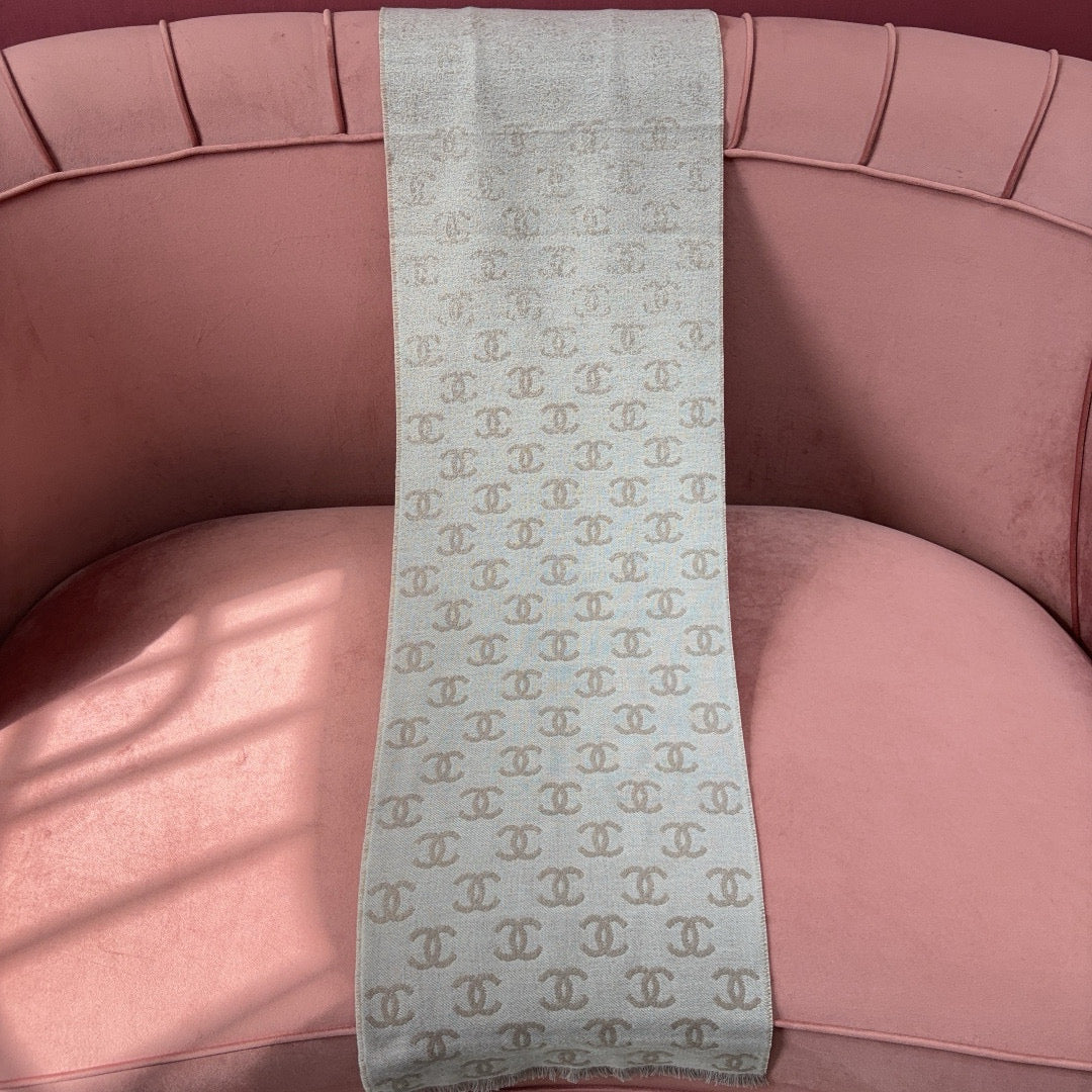 Chanel Scarves- Chanel Scarf Elegant Everyday Designer Scarf