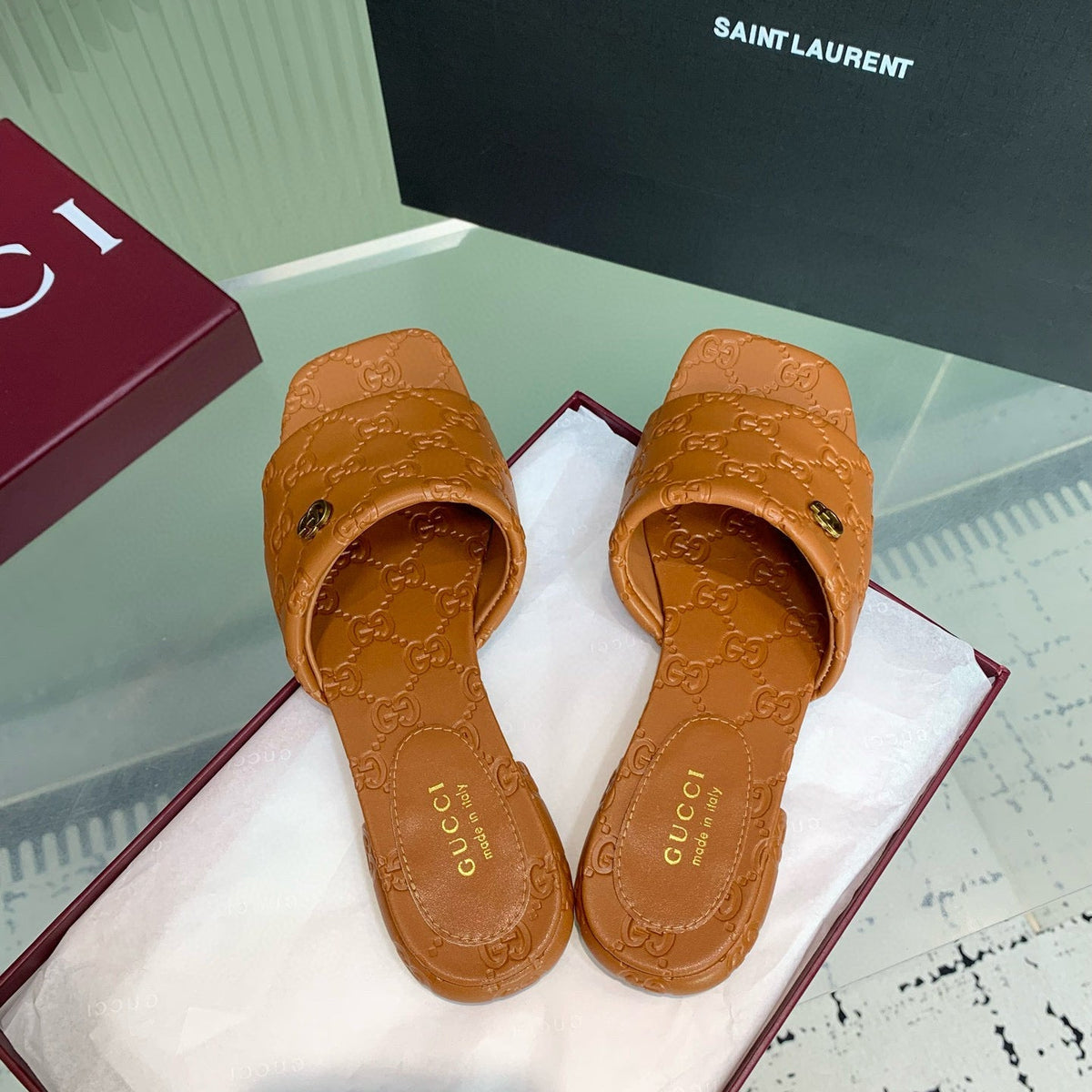 Gucci Shoes- Gucci Sandals Premium Designer Casual Shoes