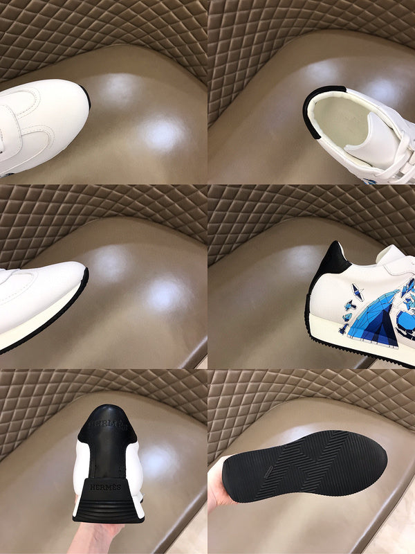 Hermès Nude Low-Top Sneakers - Toe Detail View