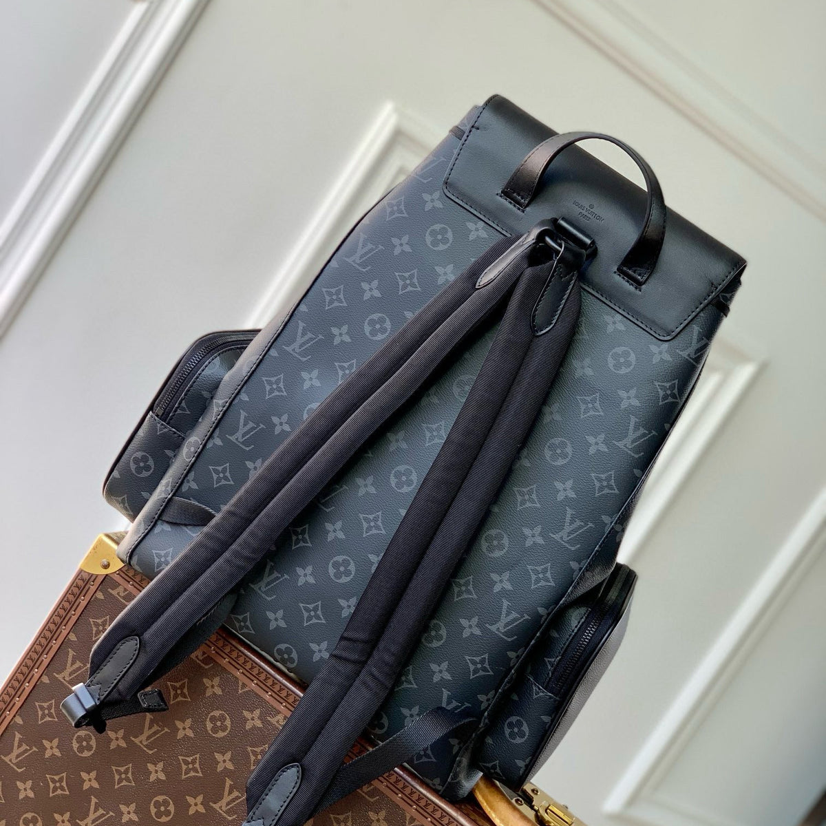 Louis Vuitton Bags- Louis Vuitton Lou Trio Backpack Elegant Everyday Designer Handbag