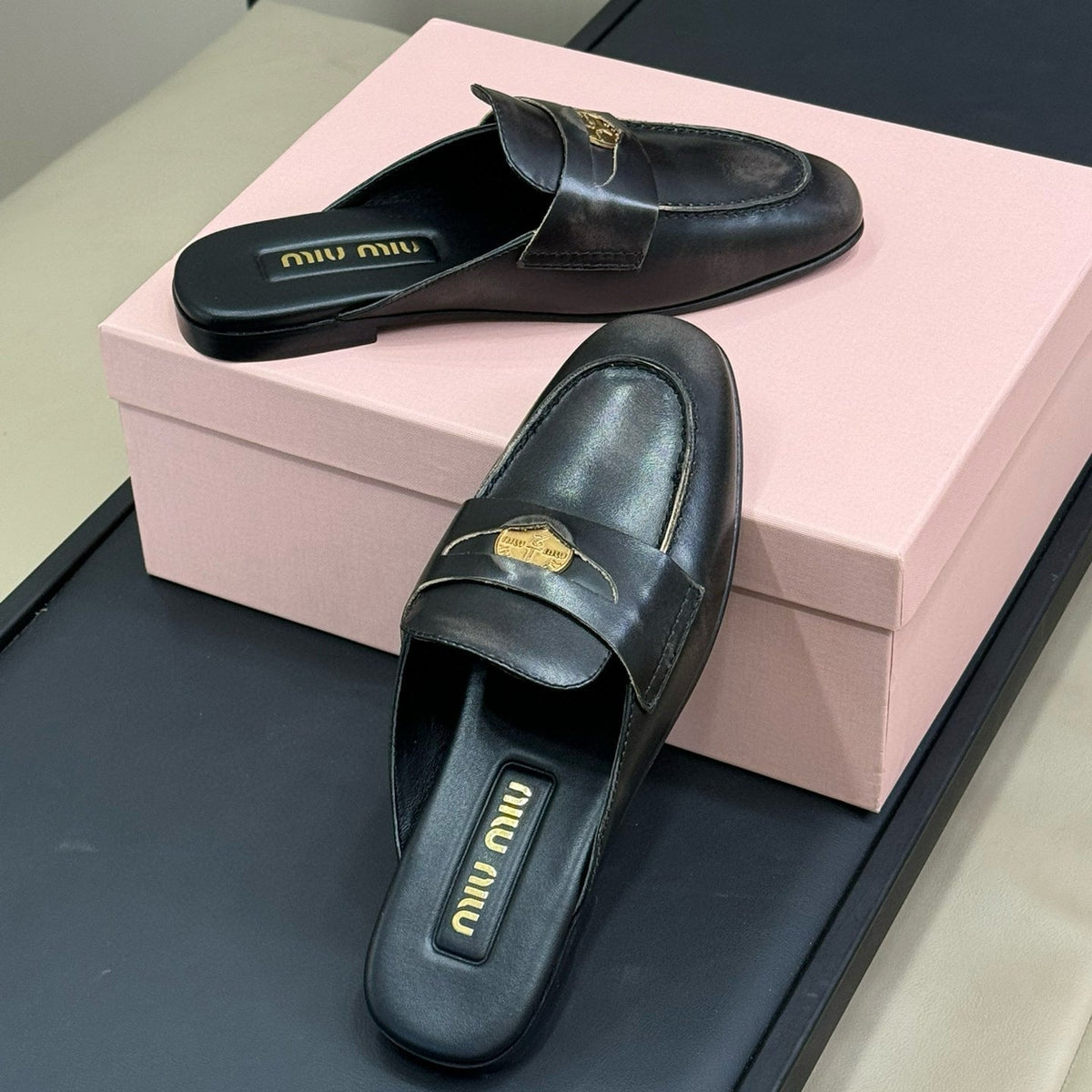 Shoes- Miu M Loafers Comfortable Everyday Designer Shoes