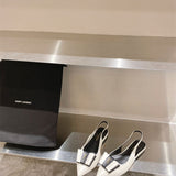 Saint Laurent shoes front view designer style