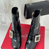Close-up of Roger Vivier shoes craftsmanship