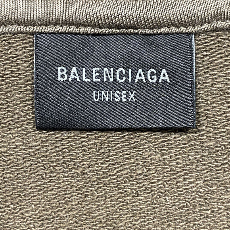 Close-up of Balenciaga designer clothing craftsmanship