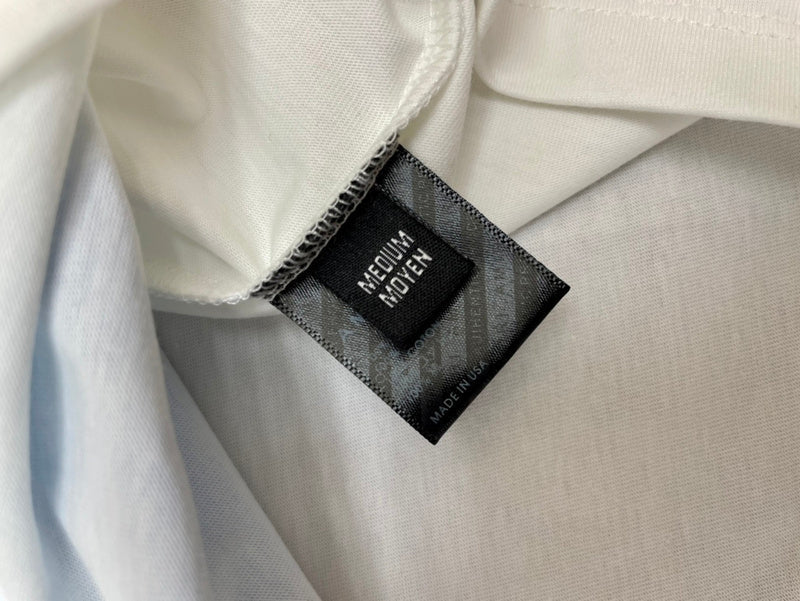 Amiri luxury t-shirt detail shot