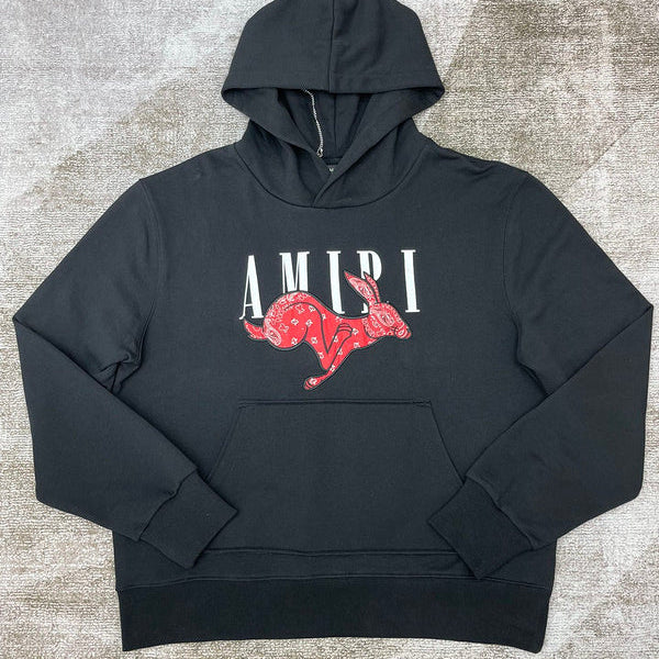 Amiri hoodie front view designer style