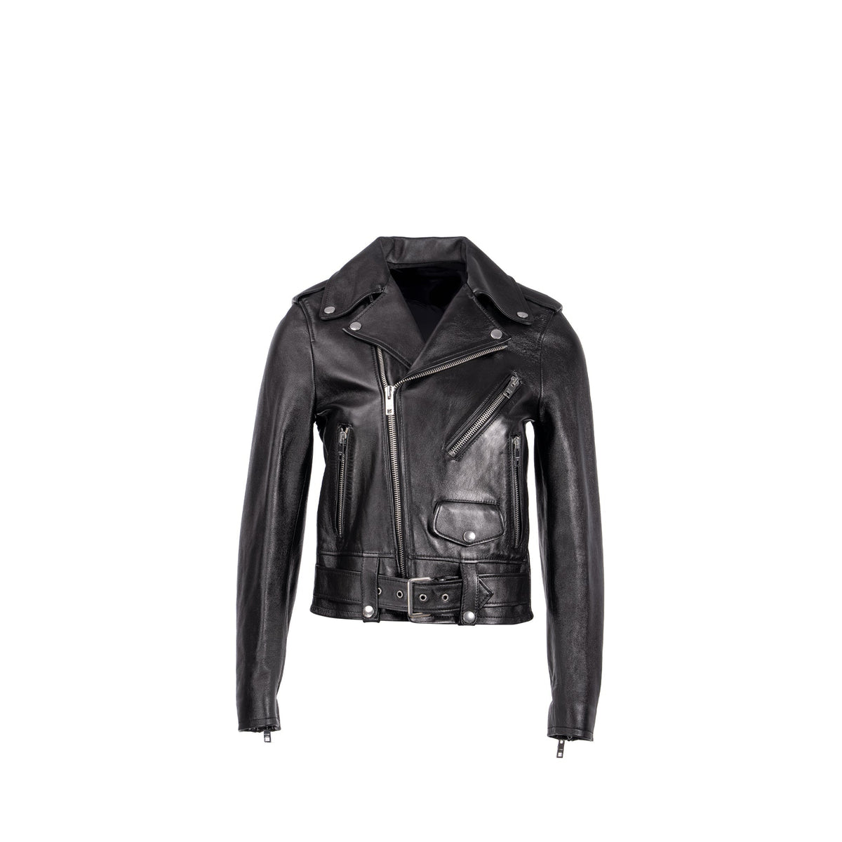Celine Jackets? CELINE Size 38 Classic Biker Jacket Lambskin Black Stylish Everyday Designer Outerwear