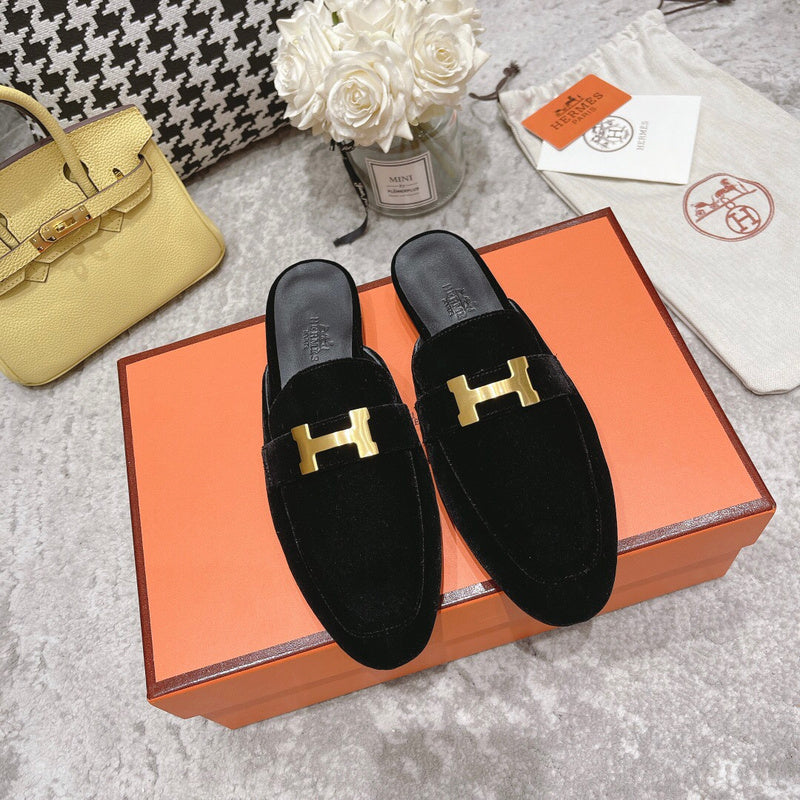 Hermes shoes Style 341 - side profile detail