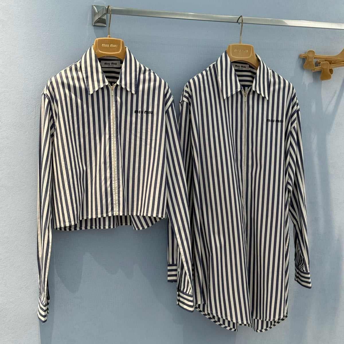 Tops- Miu M Shirt Elegant Everyday Designer Top