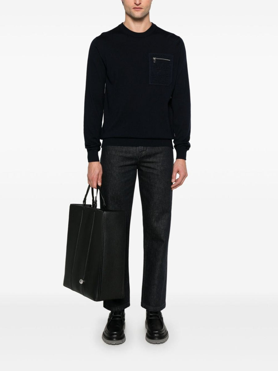 Fendi premium pants detail and craftsmanship close-up