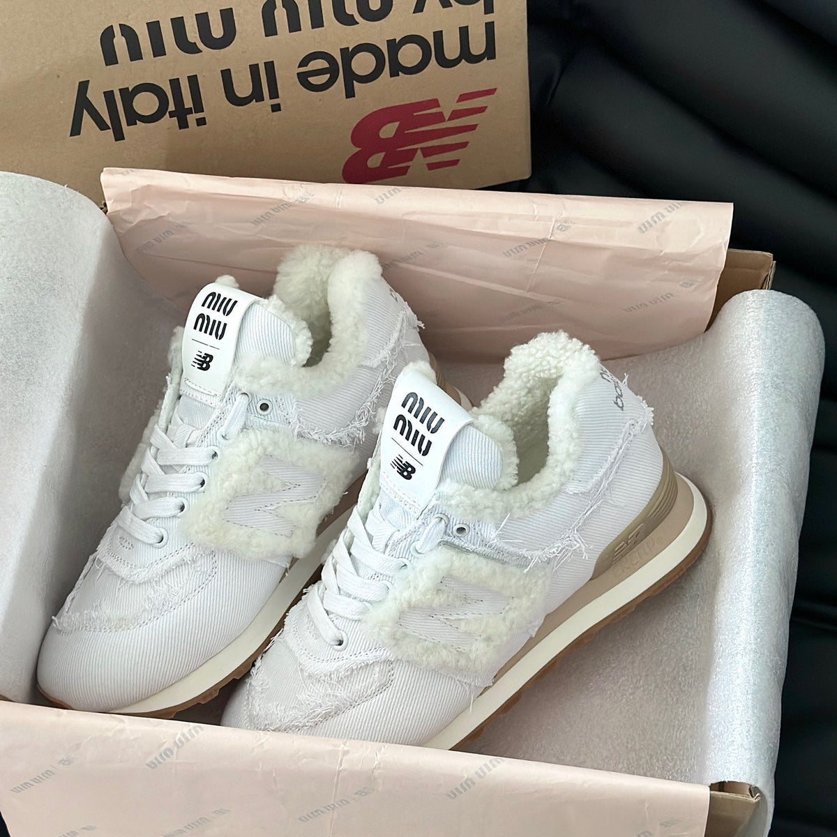 New Balance Shoes- New Balance Miu M x New Balance Trainers Luxury Lifestyle Designer Footwear