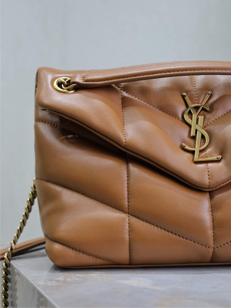 Saint Laurent Bags- Saint Laurent Loulou Puffer Small Bag Luxury Designer Leather Handbag