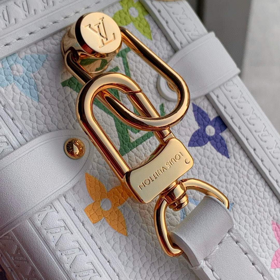 Louis Vuitton Bags- Louis Vuitton Lou x Murakami Side Trunk Mm Bag Elegant Everyday Designer Handbag