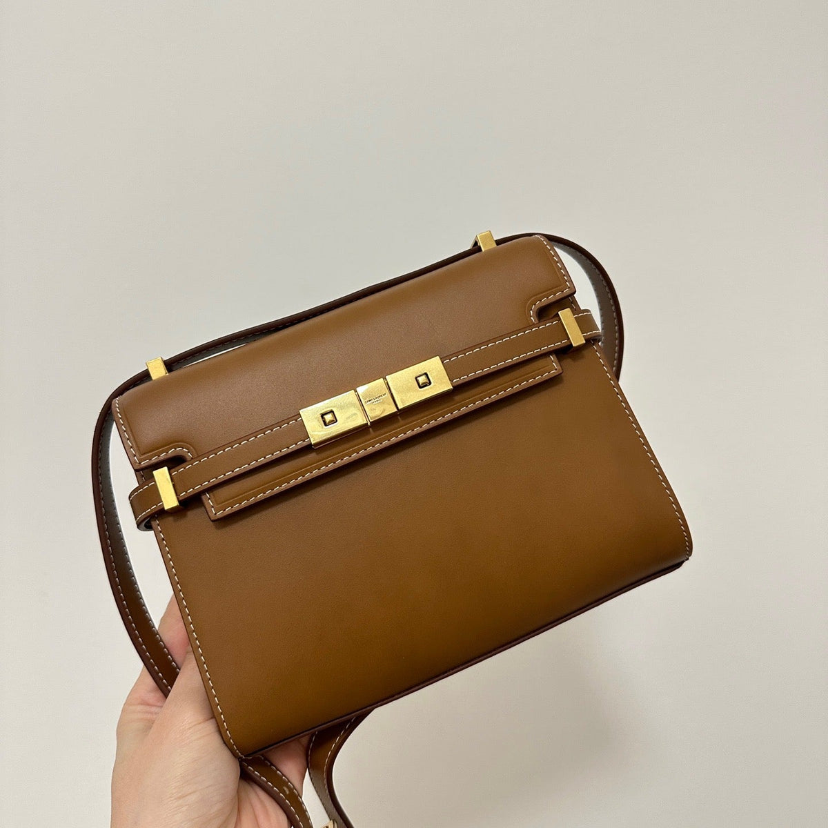Saint Laurent Bags- Saint Laurent Manhattan Mini Crossbody Bag Luxury Designer Leather Handbag