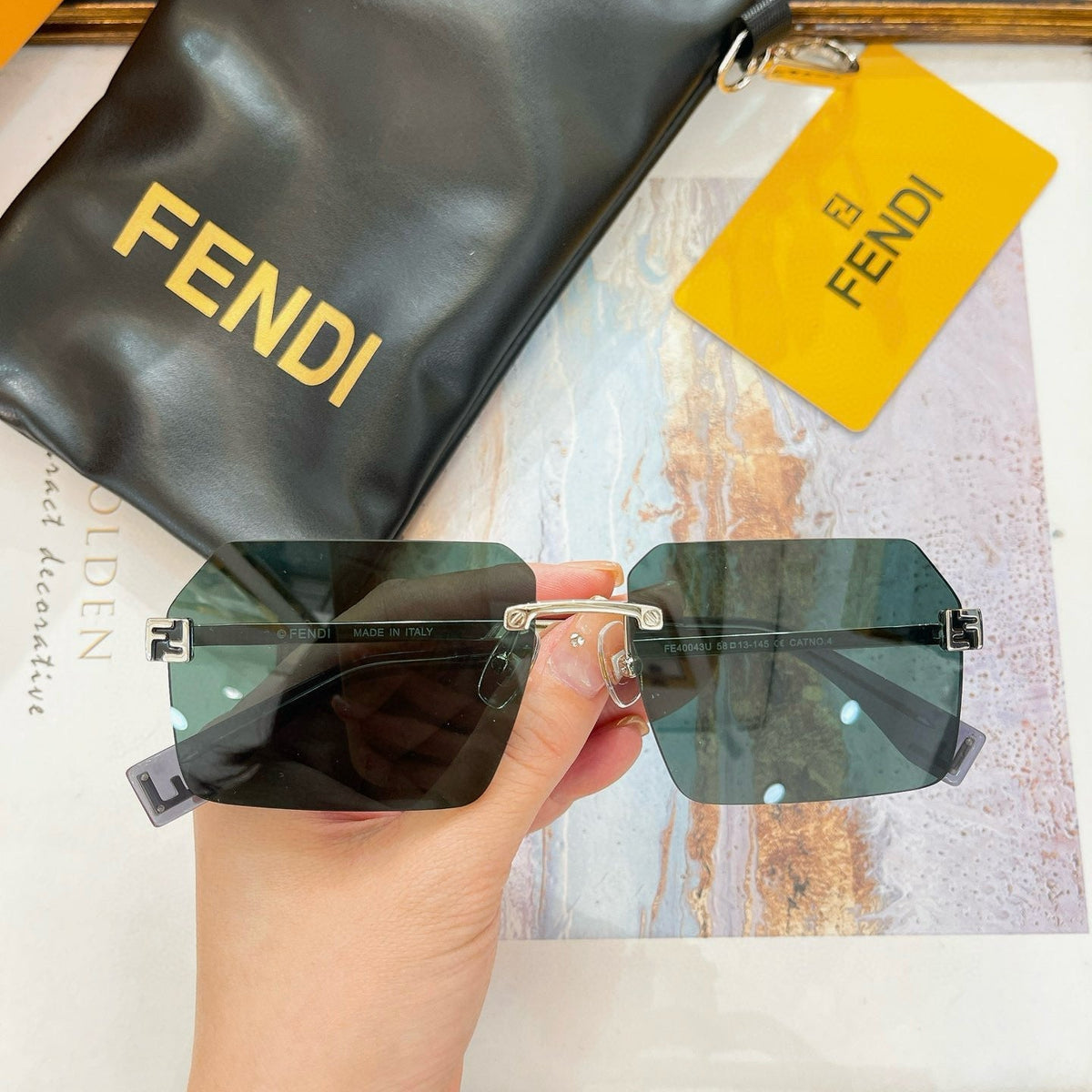 Sunglasses- Fen Sunglasses Luxury Designer UV Sunglasses