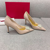 Valentino Garavani designer shoes full view