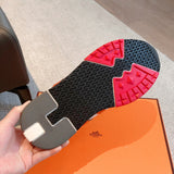 Hermes shoes Style 260 - top view showing design