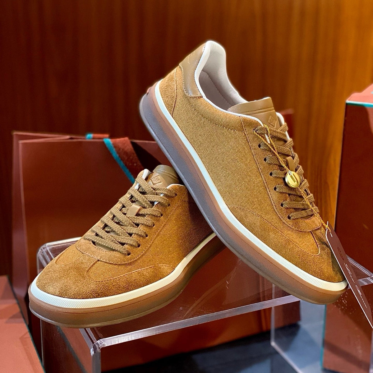 Shoes- Loro P Tennis Walk Trainers Premium Designer Casual Shoes