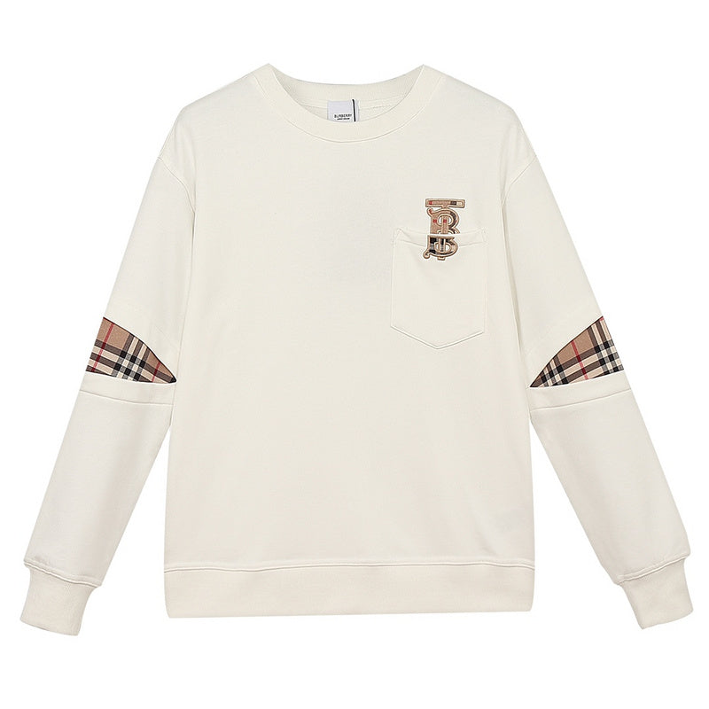Side profile view of Burberry luxury piece style No.049