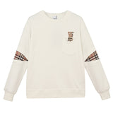Side profile view of Burberry luxury piece style No.049