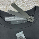 Amiri luxury t-shirt detail shot